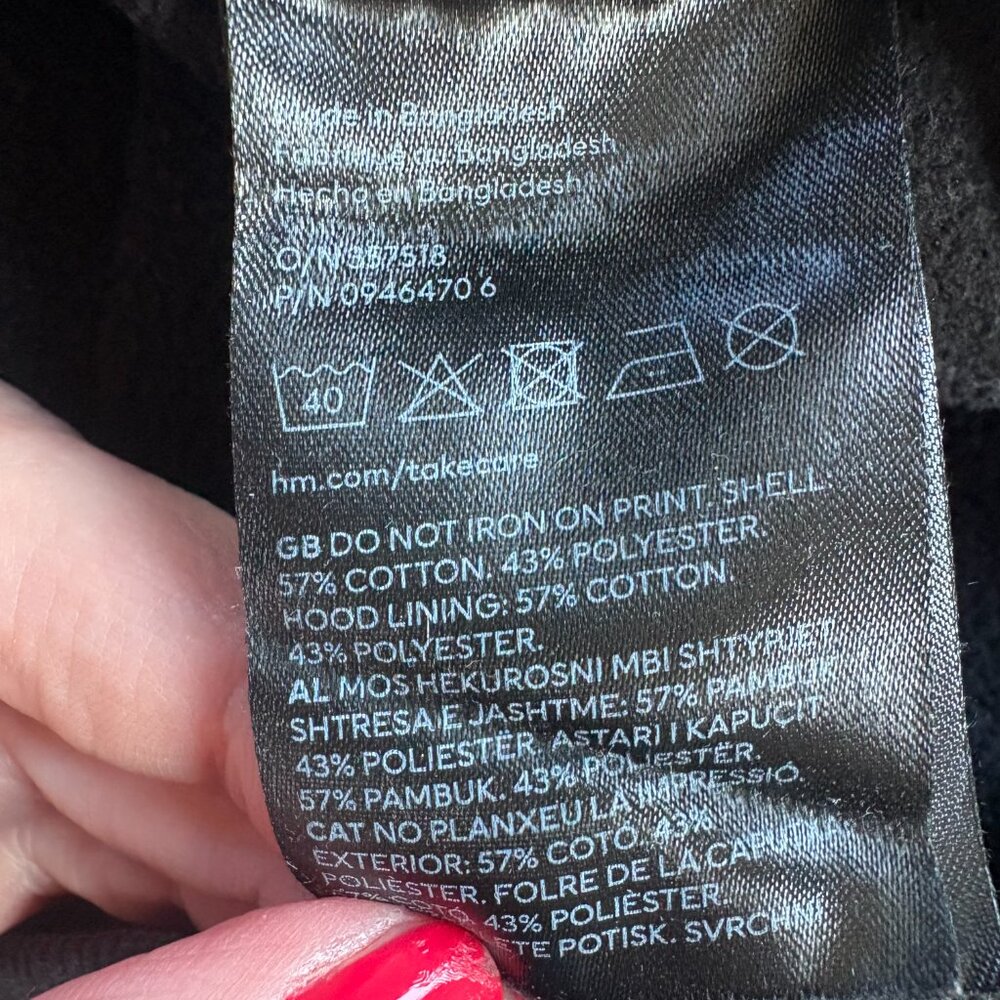 H&M Wu-Tang Clan Hooded Sweatshirt - Picture 6 of 6